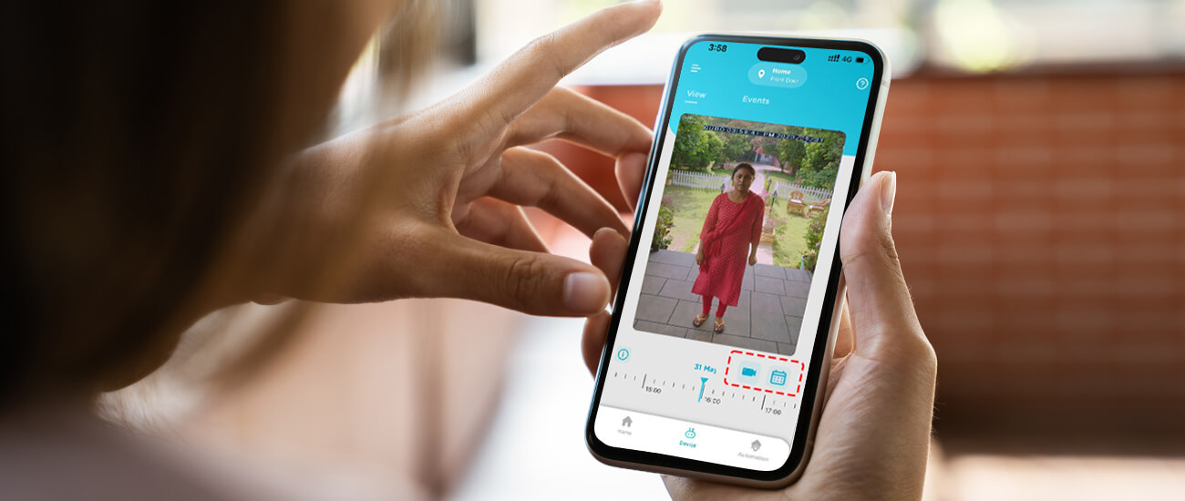 Enable on-demand recording feature for Smart Video Doorbell footage