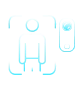 VDB detects a person and the LED turns blue