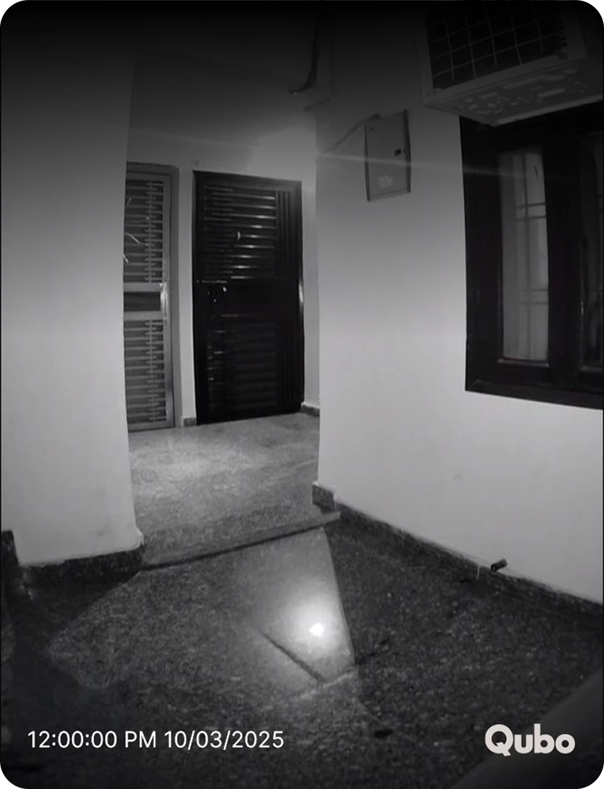 Image of a doorstep view looking outside